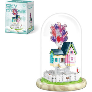 UP BALLOON HOUSE CASTLE BUILDING BLOCKS KIT BONSAI SET